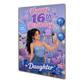 Happy 16th Birthday Colourful Bedroom Greeting Card A5