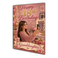 Happy 18th Birthday Colourful Bedroom Greeting Card A5