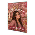 Happy 20th Birthday Colourful Bedroom Greeting Card A5
