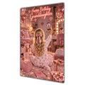 Happy Birthday Granddaughter Blonde Hair Rose Gold Selfie Card A5