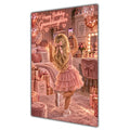 Happy Birthday Granddaughter Blonde Hair Rose Gold Selfie Card A5