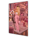 Happy Birthday Granddaughter Blonde Hair Pink Selfie Card A5