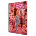 Happy Birthday Granddaughter Ginger Hair Pink Selfie Card A5