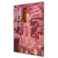 Happy Birthday Granddaughter Ginger Hair Pink Selfie Card A5