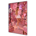 Happy Birthday Daughter Blonde Hair Pink Selfie Card A5