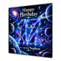 Nephew 17th Birthday Card Space Galaxy Planets Stars
