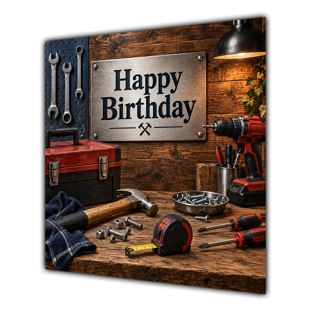 Birthday Card DIY Tools Workshop