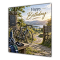 Birthday Card Cycling Bicycle Countryside