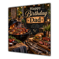 Dad Birthday Card BBQ Barbecue Grill