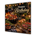 Birthday Card BBQ Barbecue Grill