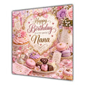 Nana Birthday Card Cupcakes Sweet Treats