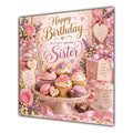 Sister Birthday Card Cupcakes Sweet Treats
