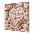 Mum Birthday Card Sewing Embroidery Craft