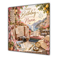 Nana Birthday Card Travel Holiday Suitcase