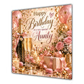 Aunty Birthday Card Champagne Balloons Gifts