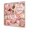 Nana Birthday Card Jack Russell Terrier Dog