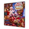 Nephew Christmas Card Gaming Santa Controller Headphones Christmas - unpersonalised 15 cm square matte greeting card